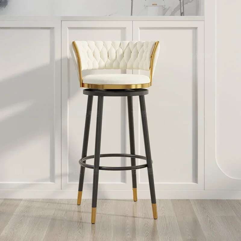현대적인 바 의자, 북유럽 거실 스툴, 야외 고급 바  - Outdoor Furniture Luxury 리뷰 및 가격