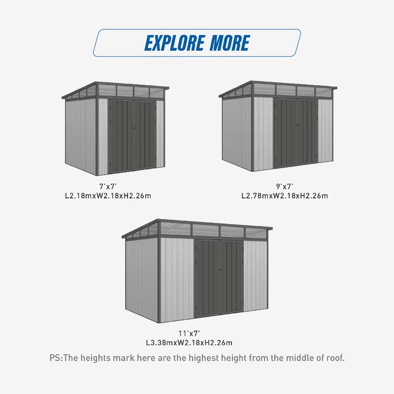 D2833 3M*3M 고성능 금속 공구 보관함 녹색 방 - Outdoor Furniture Metal 리뷰 및 가격