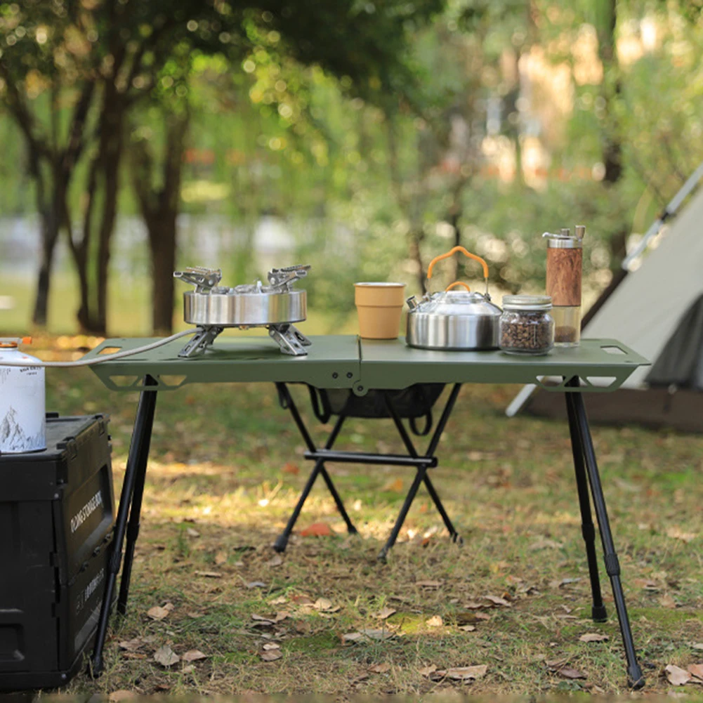 접이식 캠핑 테이블 다리 높이 조절 가능 접이식 가구  - Outdoor Furniture Diy 리뷰 및 가격