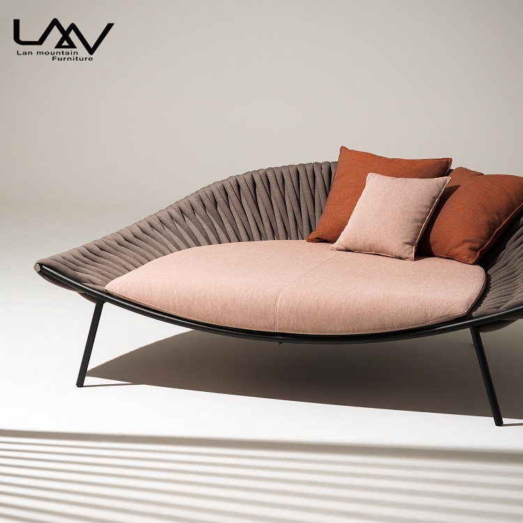 현대적인 야외 정원용 로프 직조 데이베드 가구 호텔 파 - Outdoor Daybed Furniture 리뷰 및 가격