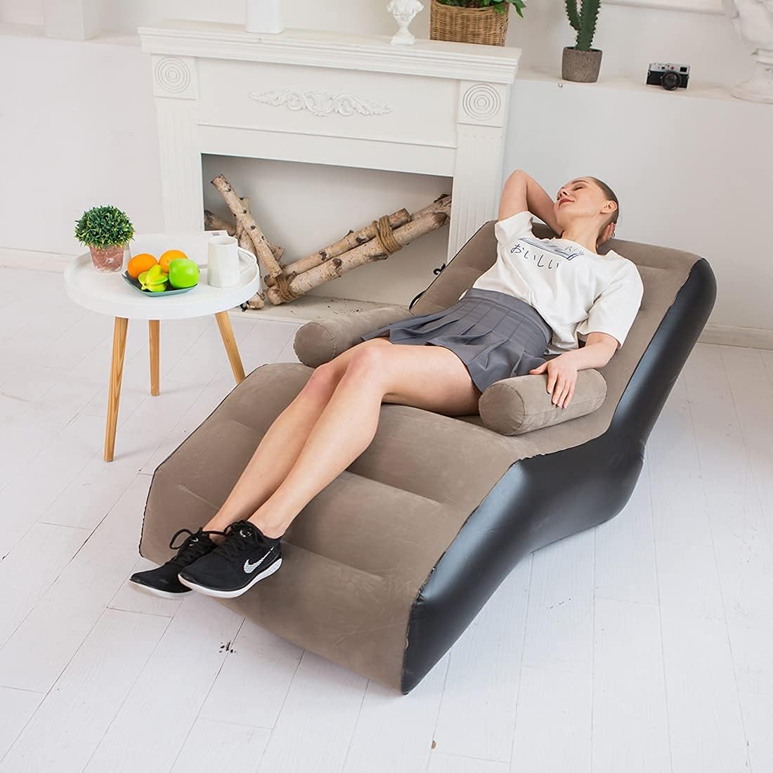접이식 게으른 소파, 풍선 라운지 의자 두꺼운 내구성  - Outdoor Daybed Furniture 리뷰 및 가격